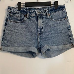 Old navy high rise denim short